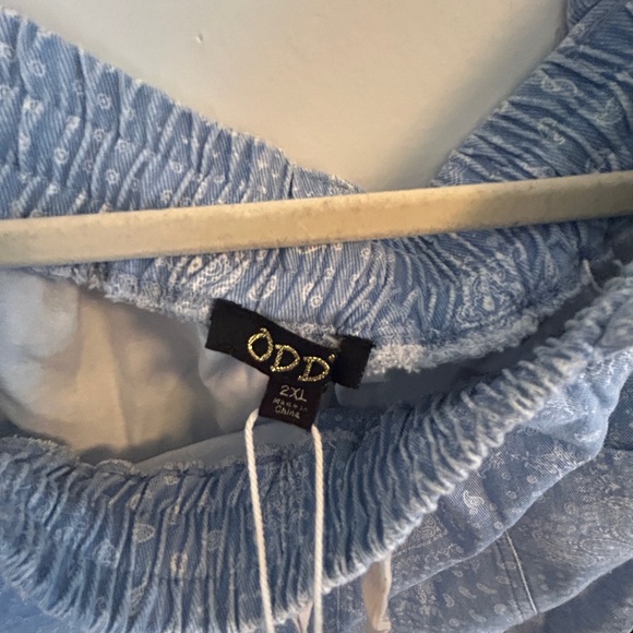 ODDY Light Blue Jogger Sweatpants with Elastic Cuffs - Picture 4 of 6